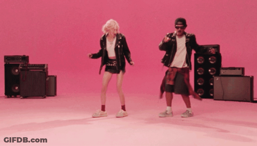 Rose And Bruno Mars Dance Apt Moves GIF