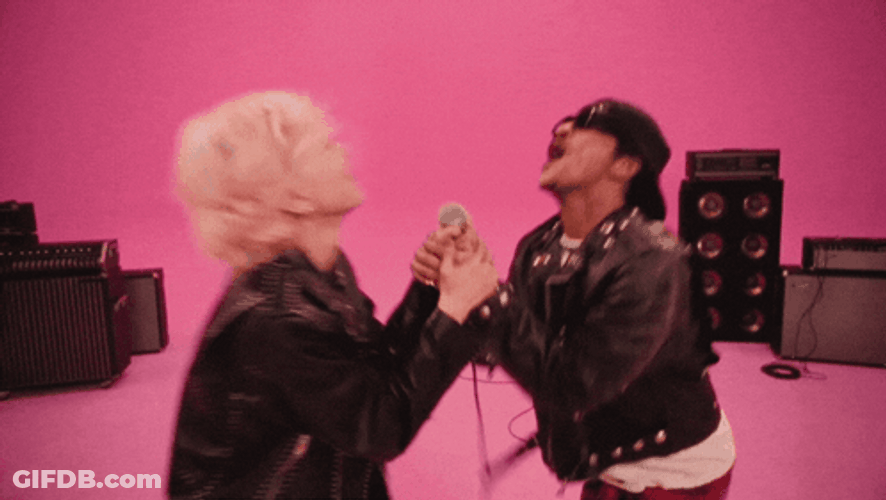 Rose And Bruno Mars Vibing Apt Song GIF