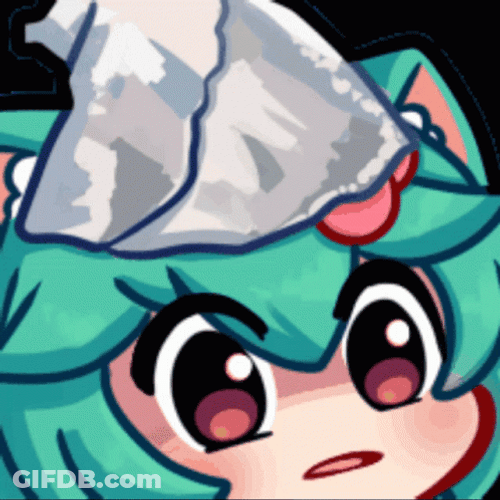 Rose Doodle Wearing Tinfoil Hat GIF