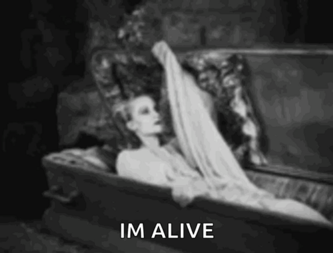 Rose From The Coffin Im Alive GIF