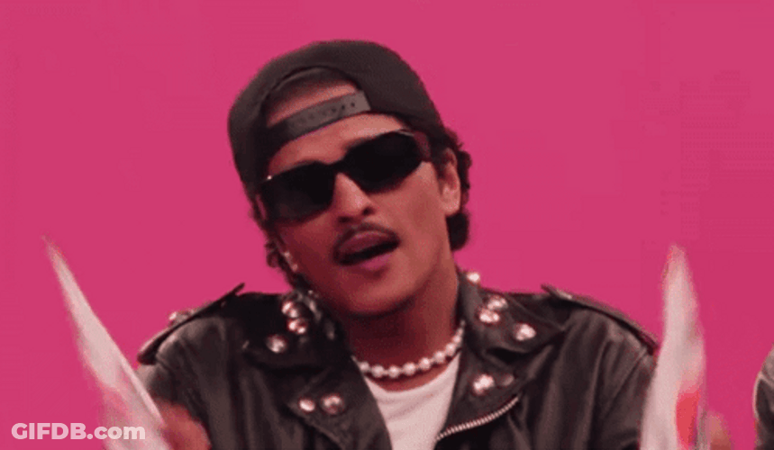 Rose Laugh At Bruno Mars Apt Video GIF