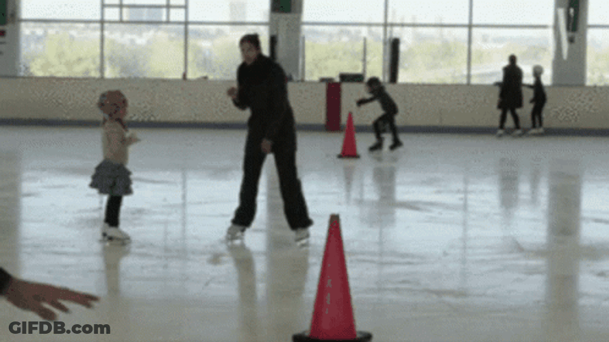 Rose Lynch Ice Skating GIF