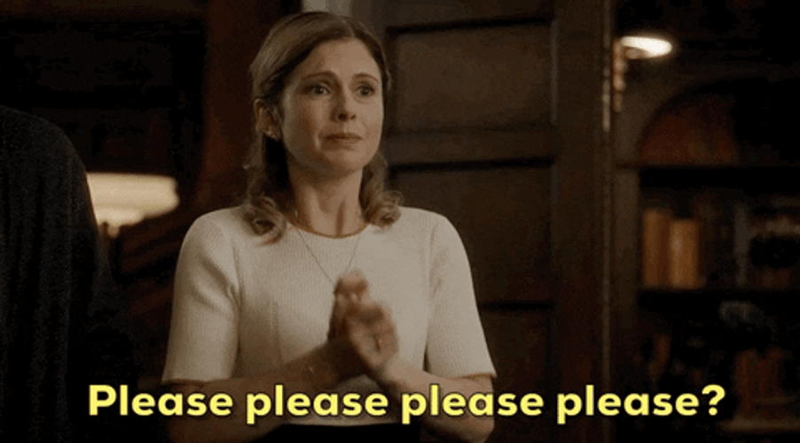 Rose McIver Saying Please GIF