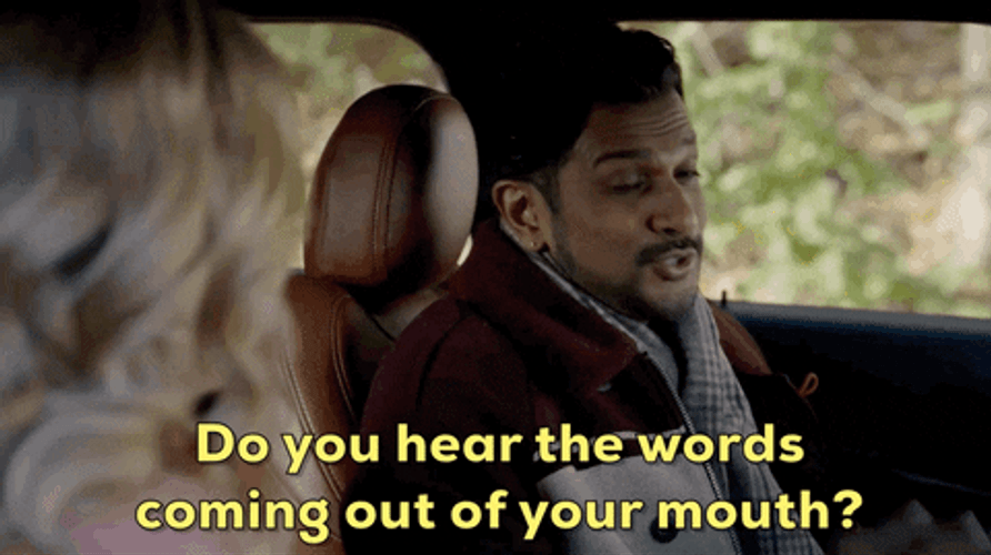Rose Mclver Called Out Words Coming Out Your Mouth GIF