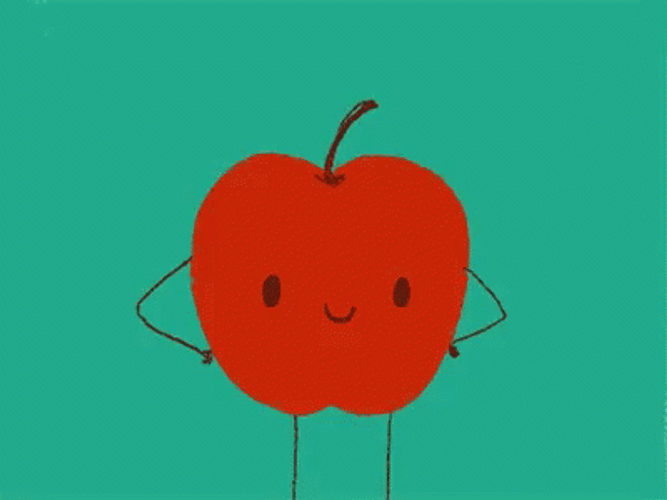 Rosh Hashanah Funny Apple GIF
