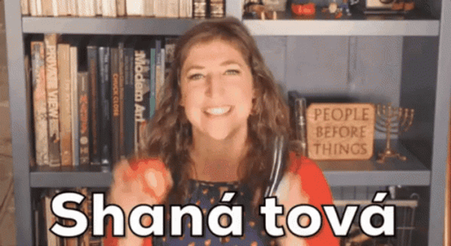 Rosh Hashanah Mayim Bialik GIF