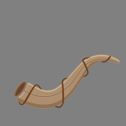 Rosh Hashanah New Year Shofar GIF