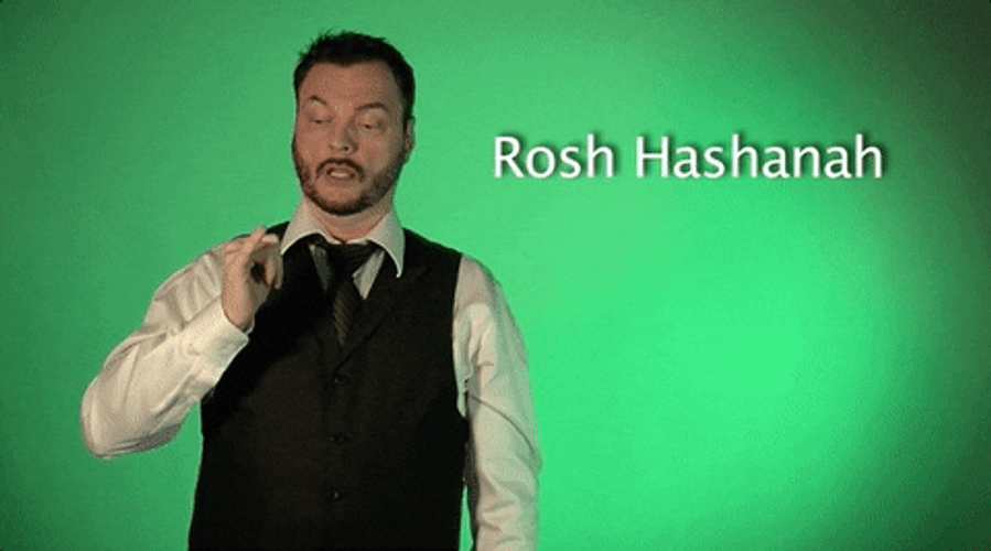 Rosh Hashanah Sign Language GIF