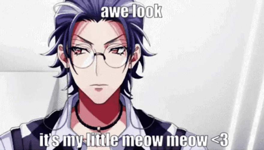 Rosho Awe Look It's My Little Meow Meow GIF