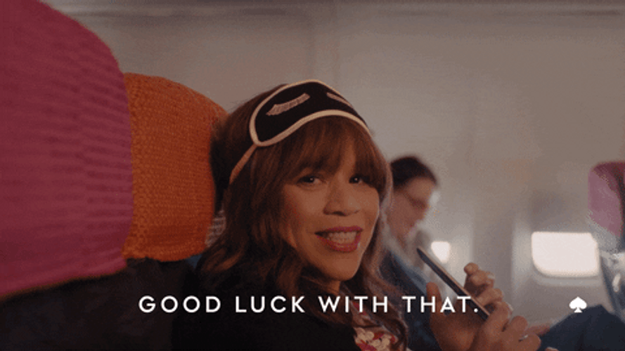 Rosie Perez Good Luck Meme GIF