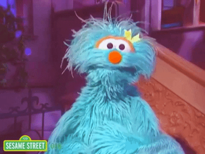 Rosita Gracias Sesame Street GIF