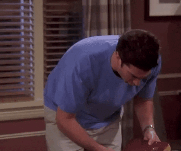 Ross Geller Why Me GIF