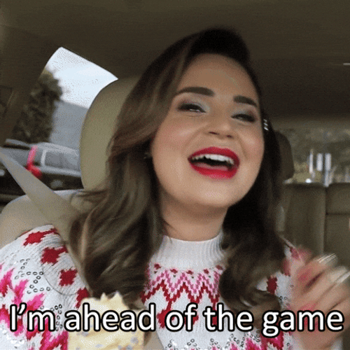 Rossana Pansino I'm Ahead Of Game Wise GIF