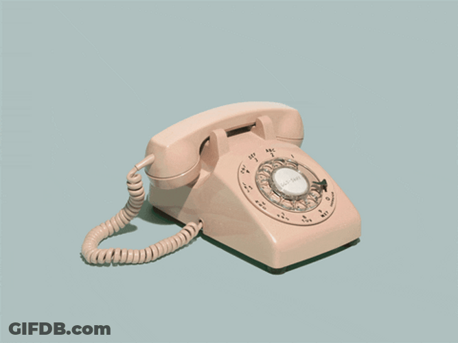 Rotary Phone Ringing Jim Golden GIF