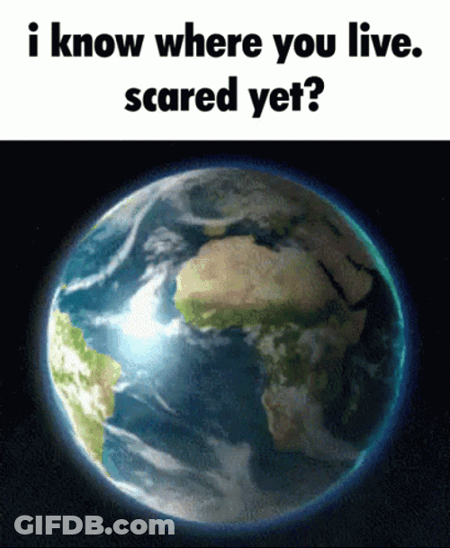 Rotating Earth Where GIF