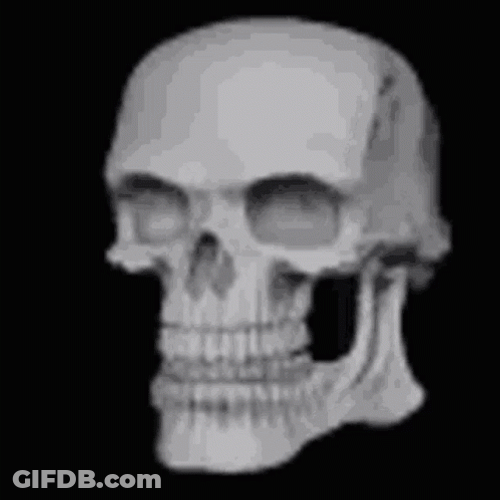 Rotating Skeleton Transformation Meme GIF