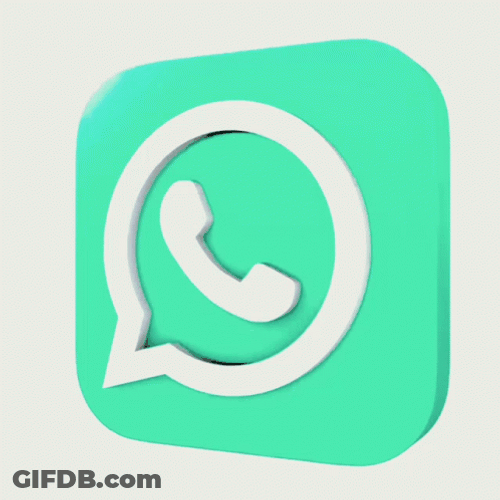 Rotating Whatsapp Logo GIF