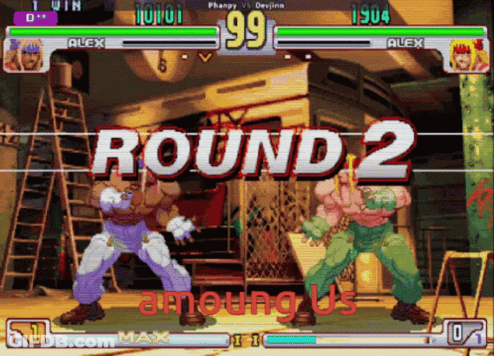Round 2 Street Fighter 3Rd Strike GIF