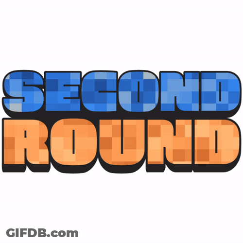 Round 2 Text Animation GIF