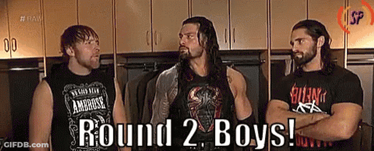 Round 2 The Bloodline WWE GIF