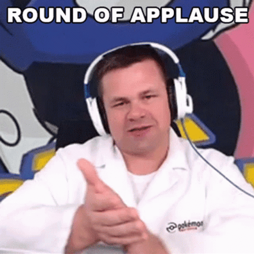 Round Of Applause Clapping Streamer Very Good GIF