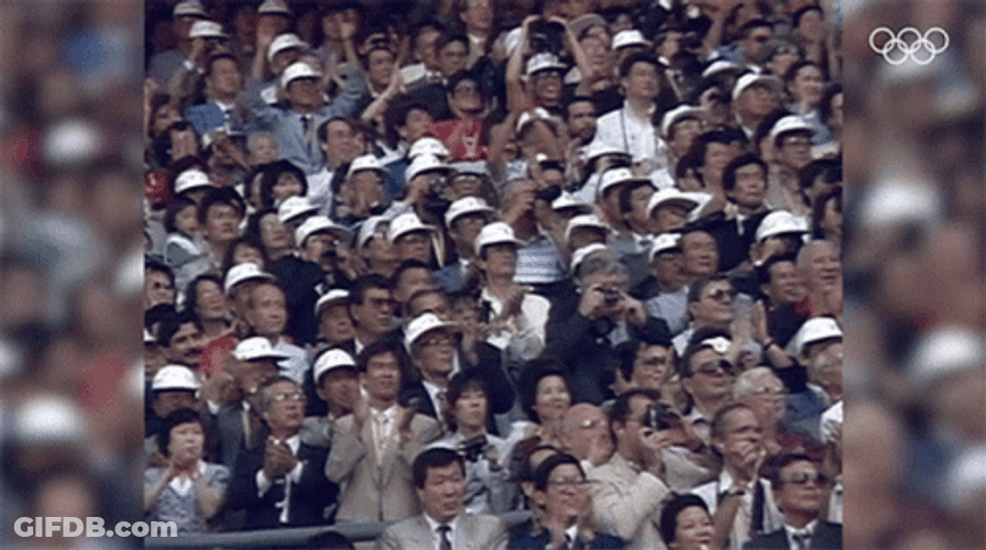 Round Of Applause Crowd GIF