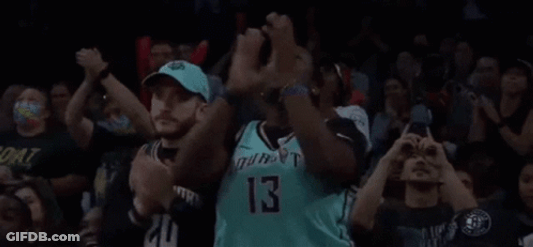 Round Of Applause NBA Game GIF