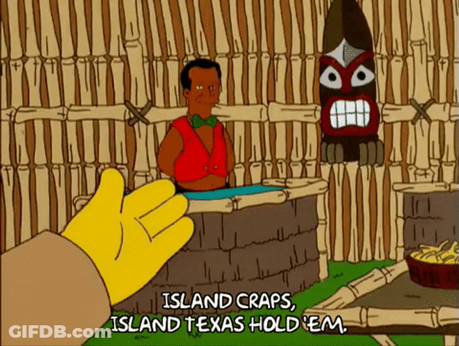 Rounders Island Craps Island Texas Hold Em GIF