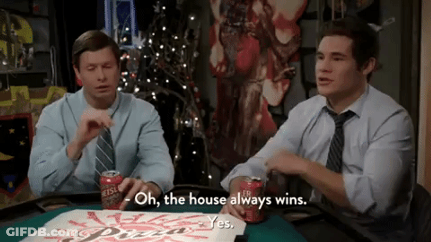 Rounders Oh The House Always Wins Yes GIF
