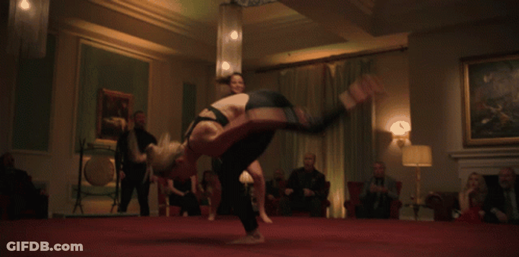 Roundhouse Kick Spin Olivia GIF