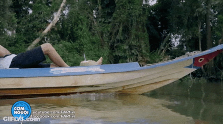 Row The Boat And Chill GIF
