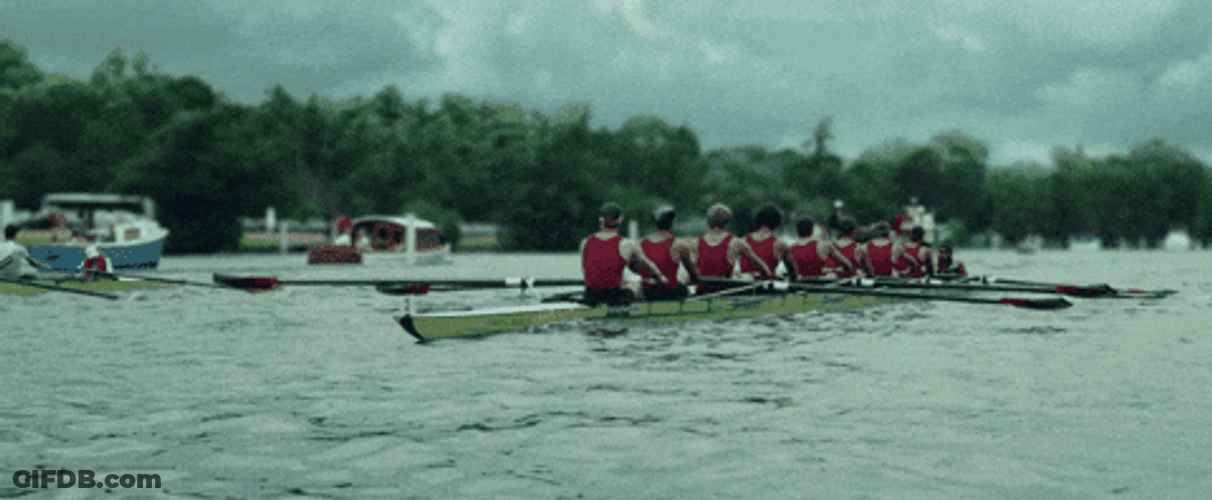 Rowing Contest Machine Form GIF