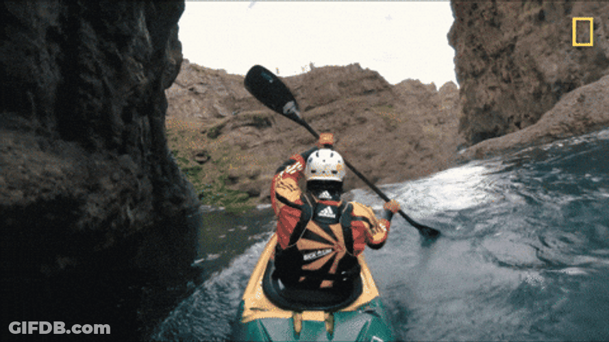 Rowing Kayaking Machine Form GIF