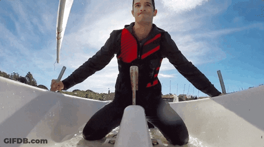 Rowing Machine Form Cute Little Boat GIF