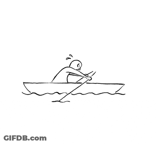 Rowing Machine Form Drawing GIF