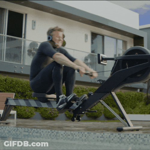 Rowing Machine Form Exercise GIF