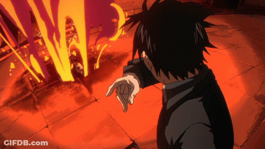 Roy Mustang Fullmetal Alchemist Flame Alchemy GIF