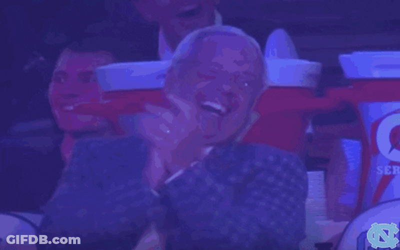 Roy Williams Applaud GIF