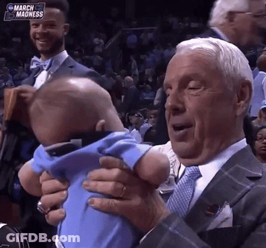 Roy Williams Holding The Baby GIF