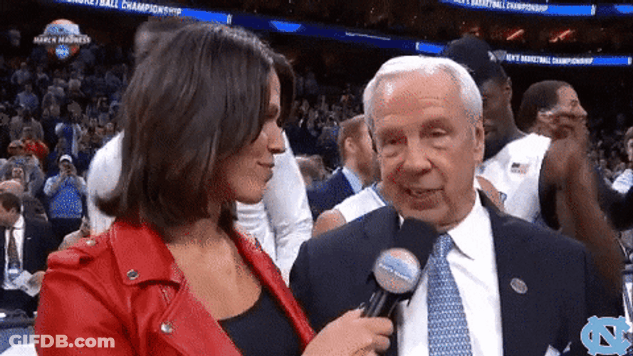 Roy Williams Interview Moment GIF
