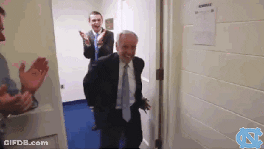 Roy Williams Jumping With His Team GIF