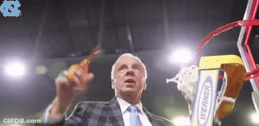 Roy Williams Proud Coach GIF