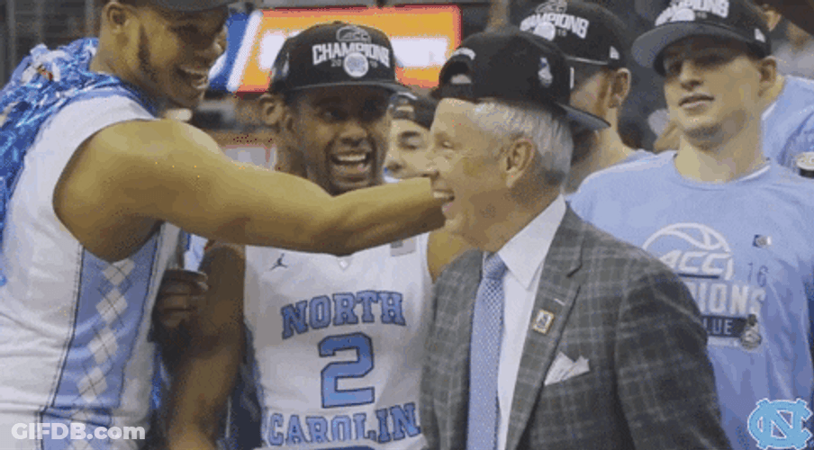Roy Williams Proudly Posing GIF