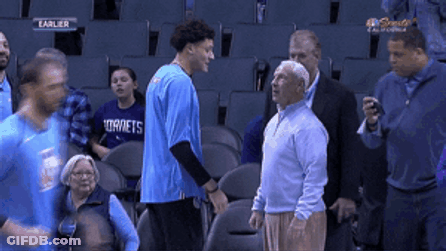 Roy Williams Talking To One Of His Player GIF