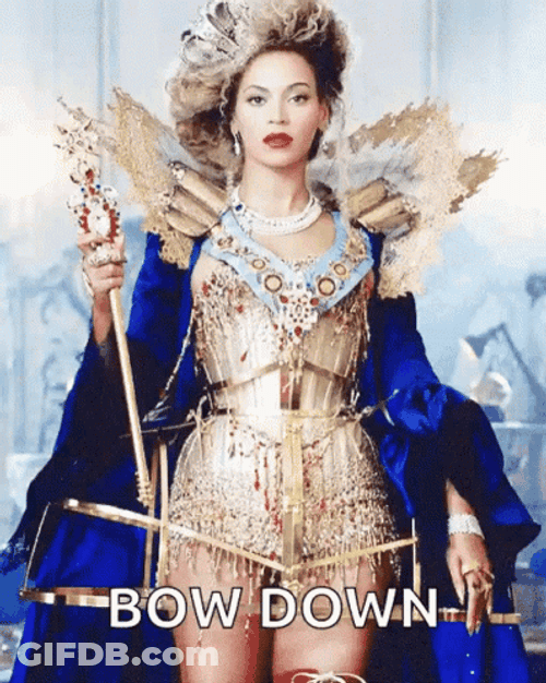 Royal Highness Queen Beyonce GIF