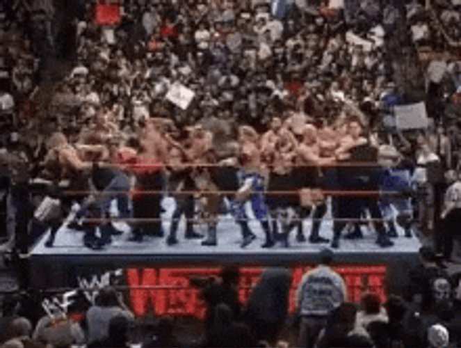 Royal Rumble Battle Royal GIF