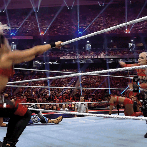 Royal Rumble Liv Morgan Punch GIF