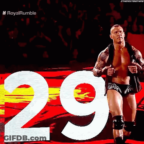 Royal Rumble Randy Orton GIF