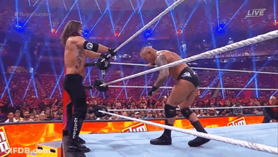Royal Rumble Randy Orton RKO GIF