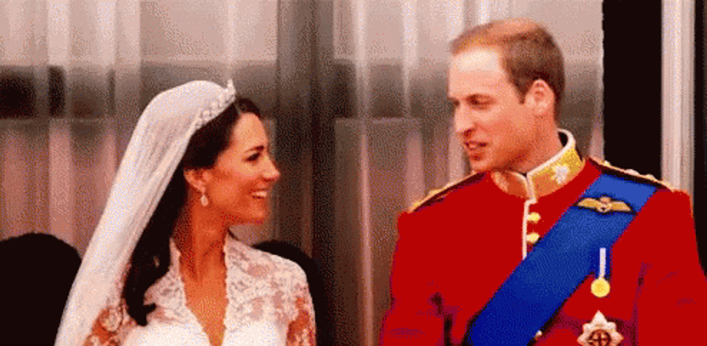 Royal Wedding William Kate GIF